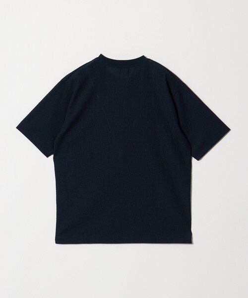 green label relaxing(グリーンレーベルリラクシング)の「サッカー クルーネック 半袖 Tシャツ(Tシャツ/カットソー・メンズ・ネイビー/ライトグレー/ダークブラウン・XL/M/S/L)」の13枚目の写真