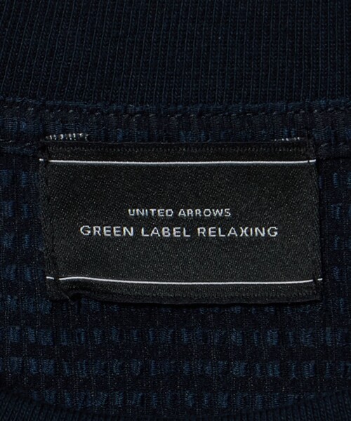 green label relaxing(グリーンレーベルリラクシング)の「サッカー クルーネック 半袖 Tシャツ(Tシャツ/カットソー・メンズ・ネイビー/ライトグレー/ダークブラウン・XL/M/S/L)」の21枚目の写真