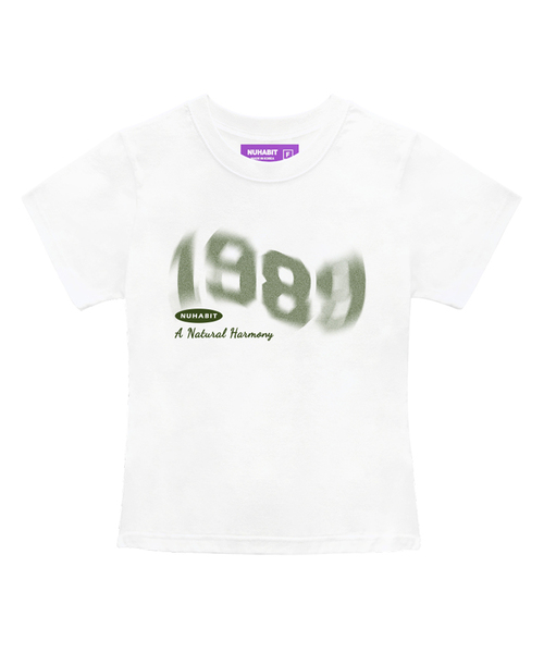 NUHABIT(ニューハビット)の「N/H SLOW1989 スリムフィット半袖 (SFS2-5NH1360)(Tシャツ/カットソー・メンズ・ホワイト/ブラック/ネイビー・FREE)」の2枚目の写真