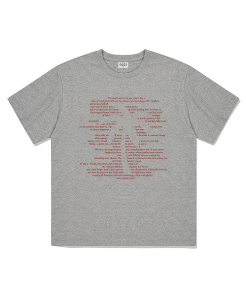 THEMORFHOUSE(ザモーフハウス)の「ファムツリー テキスト オーバーサイズ 半袖Tシャツ チャコール(Tシャツ/カットソー・レディース・その他・SMALL/MEDIUM/LARGE)」の4枚目の写真