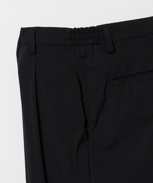 UNITED ARROWS(ユナイテッドアローズ)の「ウェザーコンフォート メランジ サイドシャーリング 1プリーツ パンツ 撥水 ヨコストレッチ(スラックス・メンズ・ブラック/ダークグレー・L/S/M/XL)」の20枚目の写真