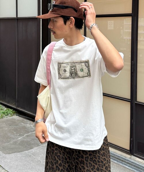 CIAOPANIC(チャオパニック)の「アソートグラフィックTシャツ(Tシャツ/カットソー・メンズ・チャコールグレー/オフホワイト/ホワイト・LARGE/MEDIUM)」の2枚目の写真