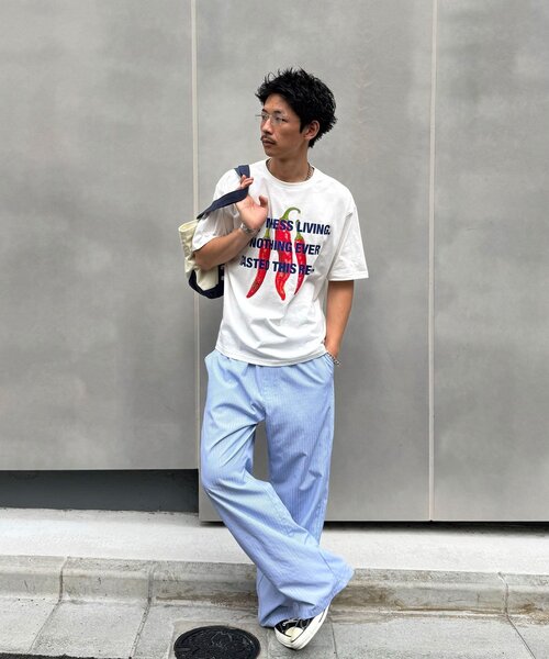 CIAOPANIC(チャオパニック)の「アソートグラフィックTシャツ(Tシャツ/カットソー・メンズ・チャコールグレー/オフホワイト/ホワイト・LARGE/MEDIUM)」の22枚目の写真