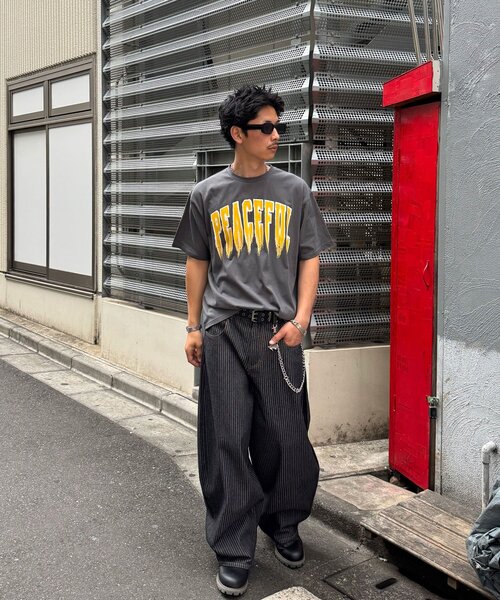 CIAOPANIC(チャオパニック)の「アソートグラフィックTシャツ(Tシャツ/カットソー・メンズ・チャコールグレー/オフホワイト/ホワイト・LARGE/MEDIUM)」の16枚目の写真