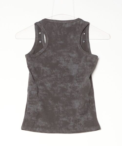 .KOM(ドットコム)の「A'GEM/9 × .kom 『.KOM/ドットケーオーエム』Acid Wash Studded Tank Top/アシッドウォッシュスタッズタンクトップ(タンクトップ・レディース・チャコールグレー/ブラック・FREE)」の7枚目の写真