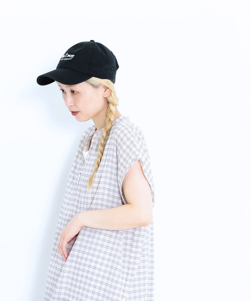 HEART MARKET(ハートマーケット)の「ノースリーブバンドカラーシャツチュニック(シャツ/ブラウス・レディース・ブラック系/ナチュラル/ベージュ系/ブラック/チャコール・FREE)」の9枚目の写真