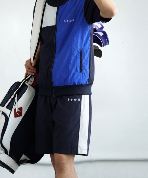 antiqua(アンティカ)の「【STCH】配色 ショートパンツ(その他パンツ・レディース・グレー/ネイビー・LXL/ML)」の10枚目の写真