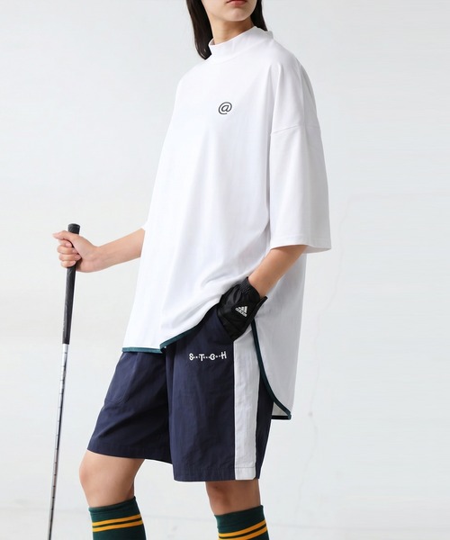 antiqua(アンティカ)の「【STCH】配色 ショートパンツ(その他パンツ・レディース・グレー/ネイビー・LXL/ML)」の9枚目の写真