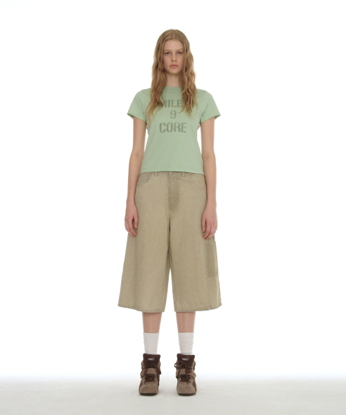 PARTIMENTO WOMEN(パルティメントウィメン)の「マイルス9コアリラックスドT_アップルミント(Tシャツ/カットソー・レディース・その他・MEDIUM/SMALL)」の5枚目の写真