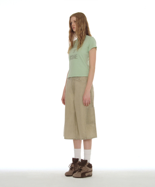 PARTIMENTO WOMEN(パルティメントウィメン)の「マイルス9コアリラックスドT_アップルミント(Tシャツ/カットソー・レディース・その他・MEDIUM/SMALL)」の6枚目の写真