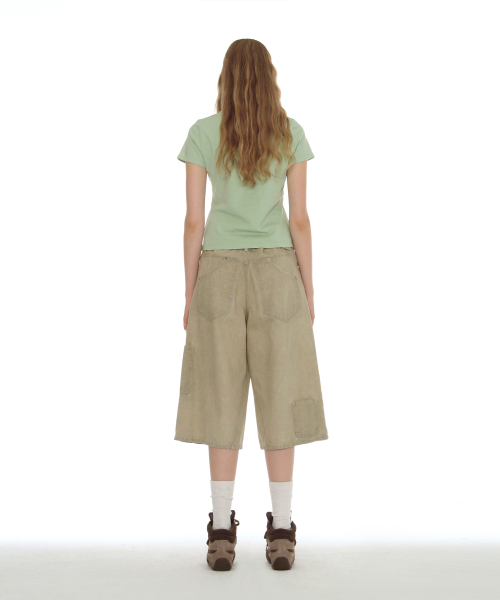 PARTIMENTO WOMEN(パルティメントウィメン)の「マイルス9コアリラックスドT_アップルミント(Tシャツ/カットソー・レディース・その他・MEDIUM/SMALL)」の2枚目の写真