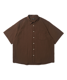 OTHERFITS（アザーフィッツ）の「エッセンシャルボックス 半袖シャツ (ブラウン)（シャツ/ブラウス）」