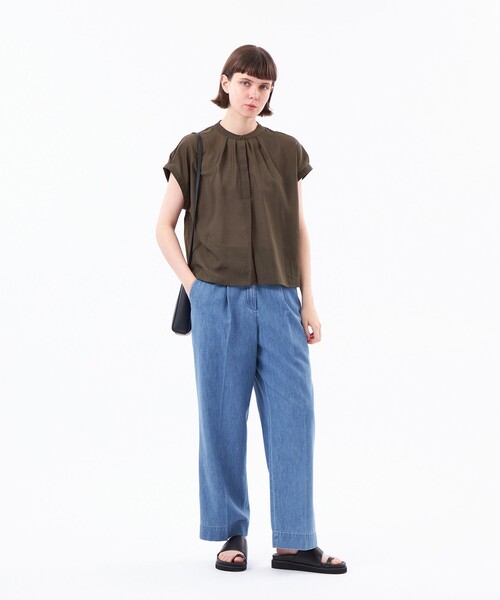 MACKINTOSH PHILOSOPHY(マッキントッシュ フィロソフィー)の「ライトオンスデニムグルカパンツ(その他パンツ・レディース・ブルー/ダークネイビー・38/36)」の3枚目の写真