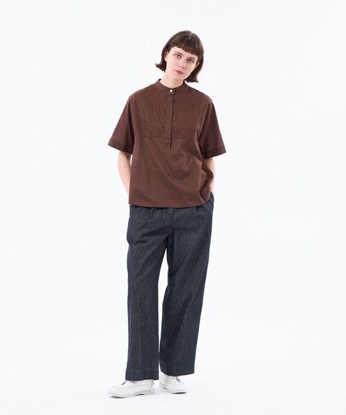 MACKINTOSH PHILOSOPHY(マッキントッシュ フィロソフィー)の「ライトオンスデニムグルカパンツ(その他パンツ・レディース・ブルー/ダークネイビー・38/36)」の4枚目の写真