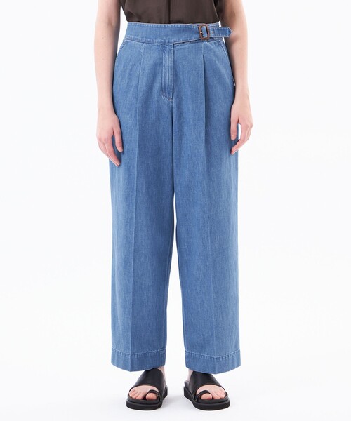 MACKINTOSH PHILOSOPHY(マッキントッシュ フィロソフィー)の「ライトオンスデニムグルカパンツ(その他パンツ・レディース・ブルー/ダークネイビー・38/36)」の5枚目の写真