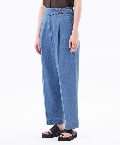 MACKINTOSH PHILOSOPHY(マッキントッシュ フィロソフィー)の「ライトオンスデニムグルカパンツ(その他パンツ・レディース・ブルー/ダークネイビー・38/36)」の6枚目の写真