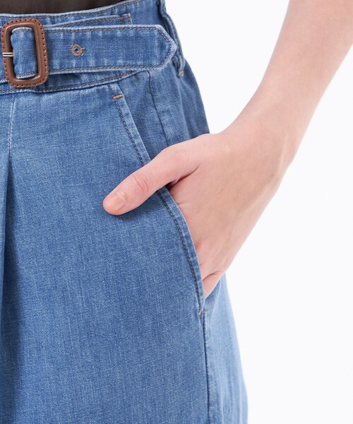 MACKINTOSH PHILOSOPHY(マッキントッシュ フィロソフィー)の「ライトオンスデニムグルカパンツ(その他パンツ・レディース・ブルー/ダークネイビー・38/36)」の8枚目の写真