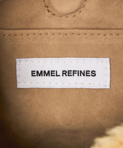 EMMEL REFINES(エメルリファインズ)の「<EMMEL REFINES>EM カーリー フェイクファー ムーンバッグ(ショルダーバッグ・レディース・クリーム/ライム/ピンク・FREE)」の11枚目の写真
