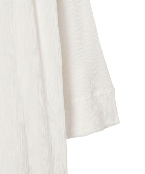 ROSE BUD(ローズバッド)の「CREPE LONG DRESS(ワンピース・レディース・ブラウン/パープル/ホワイト・ONE SIZE)」の14枚目の写真