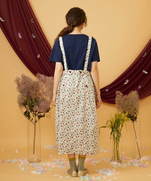 Jocomomola（ホコモモラ）の「【マルチWAY】Aves ツイルプリントサロペットスカート（スカート・レディース・ベージュ・40）」の18枚目の写真