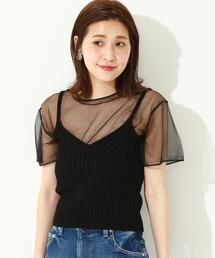 Another Edition | テープヤーンニットキャミ/ AEMFC Cテープヤーンニットキャミ(キャミソール)