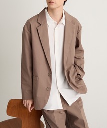 MONO-MART（モノマート）の「<速乾・UVカット>ドライストレッチツイル セットアップ シングルテーラードジャケット+センタープレスタックスラックス（セットアップ）」