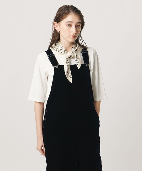 UNITED ARROWS（ユナイテッドアローズ）の「2WAY スカーフ ニット‐ウォッシャブル‐（ニット/セーター・レディース・ブラック/ネイビー/オフホワイト・FREE）」の2枚目の写真