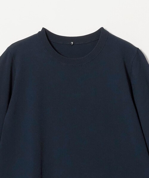 UNITED ARROWS（ユナイテッドアローズ）の「2WAY スカーフ ニット‐ウォッシャブル‐（ニット/セーター・レディース・ブラック/ネイビー/オフホワイト・FREE）」の7枚目の写真