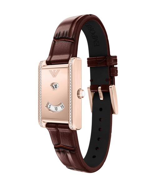 EMPORIO ARMANI(エンポリオアルマーニ)の「エンポリオ・アルマーニ 腕時計 レディース アナログ レザー AR11814(アナログ腕時計・レディース・ブラウン・FREE)」の5枚目の写真