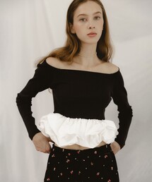 BEAMS SALON / 2WAY パフィー ニット