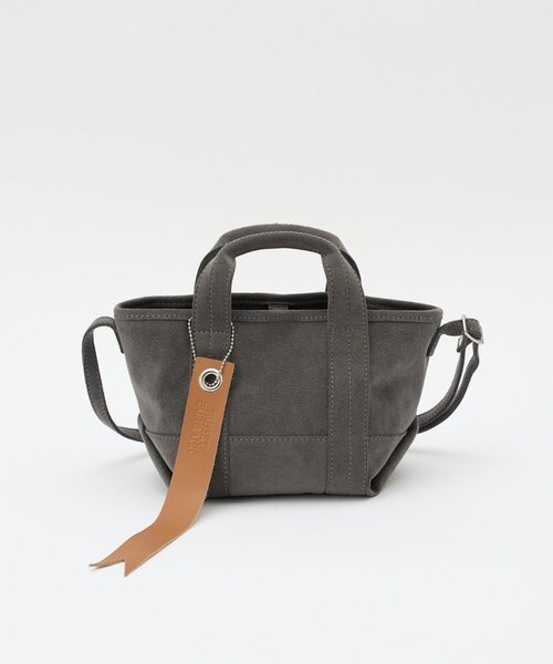 russet(ラシット)の「エコスエード2wayミニショルダーバッグ(ショルダーバッグ・レディース・オレンジ/ダークブラウン/グレー/グリーン系・FREE)」の5枚目の写真