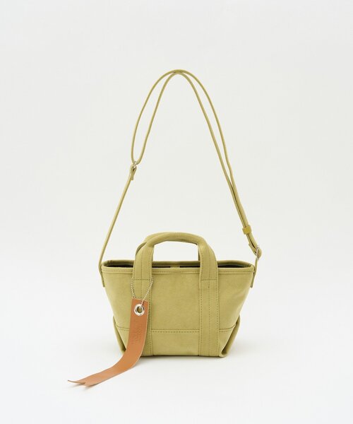 russet(ラシット)の「エコスエード2wayミニショルダーバッグ(ショルダーバッグ・レディース・オレンジ/ダークブラウン/グレー/グリーン系・FREE)」の22枚目の写真