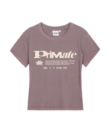 RUSH レディース スリムフィット 半袖Tシャツ 7 COLORS
