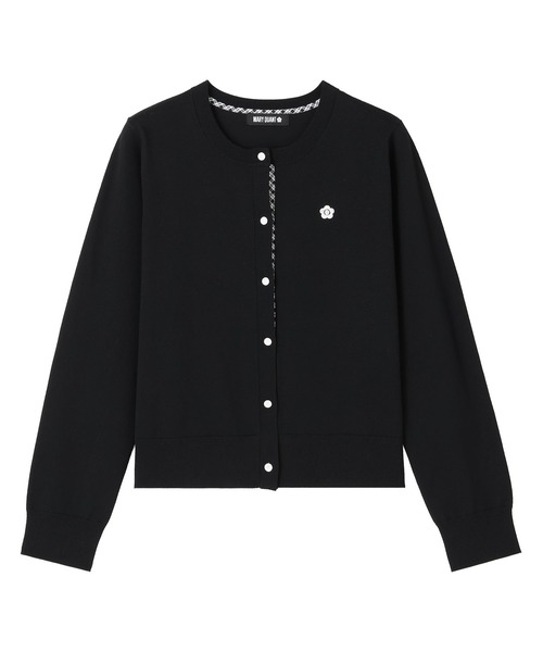 MARY QUANT(マリークワント)の「バイカラーチェック カーディガン(カーディガン/ボレロ・レディース・ホワイト/ブラック/レッド/グレー・M)」の12枚目の写真