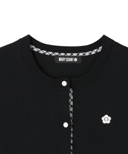 MARY QUANT(マリークワント)の「バイカラーチェック カーディガン(カーディガン/ボレロ・レディース・ホワイト/ブラック/レッド/グレー・M)」の13枚目の写真
