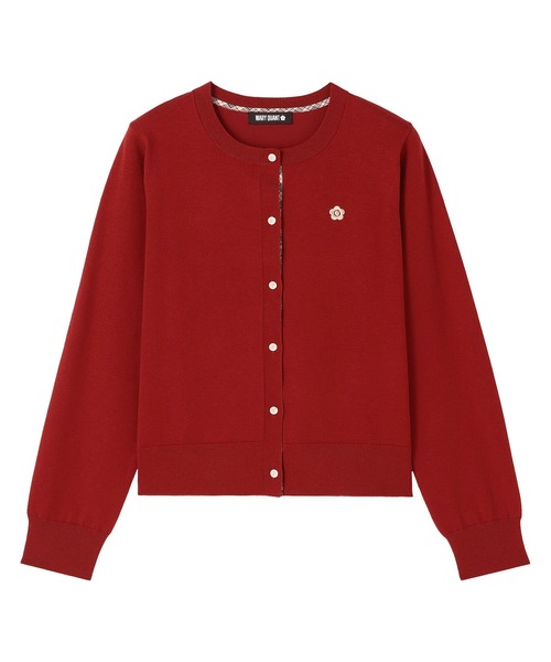 MARY QUANT(マリークワント)の「バイカラーチェック カーディガン(カーディガン/ボレロ・レディース・ホワイト/ブラック/レッド/グレー・M)」の21枚目の写真