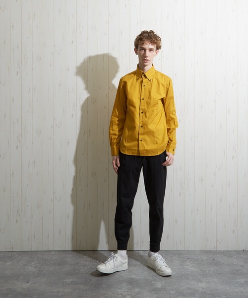 VIBGYOR（ヴィブジョー）の「【VIBGYOR BY AS】ブロード デュエ ボタンダウンシャツ　日本製(GW)（シャツ/ブラウス・メンズ・ネイビー/その他1/その他2/ホワイト/ブラック/ライトブルー/ワイン/ライトグレー/レッド/ライトピンク/その他3/ブルー系その他/ベージュ/グリーン系その他/マスタード/ブルー/ベージュ系その他/カーキ/ブラウン/スモークピンク・3/4/2）」の13枚目の写真