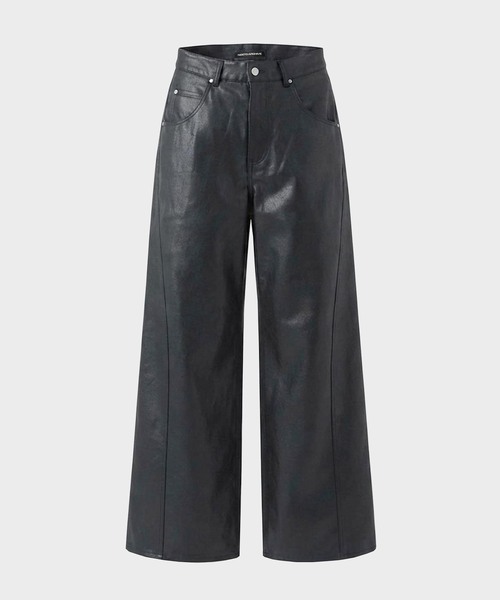 NOCTO ARCHIVE(ノクトアーカイブ)の「NOCTO ARCHIVE/ノクト アーカイブ Cutting Luster Wide Denim(デニムパンツ・メンズ・ブラック・LARGE/MEDIUM)」の1枚目の写真