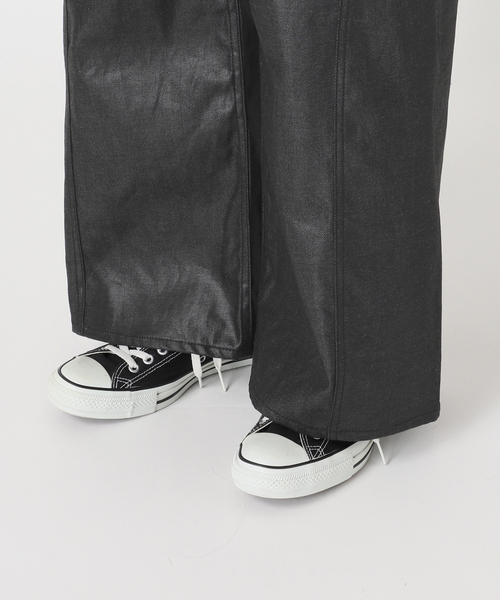 NOCTO ARCHIVE(ノクトアーカイブ)の「NOCTO ARCHIVE/ノクト アーカイブ Cutting Luster Wide Denim(デニムパンツ・メンズ・ブラック・LARGE/MEDIUM)」の7枚目の写真