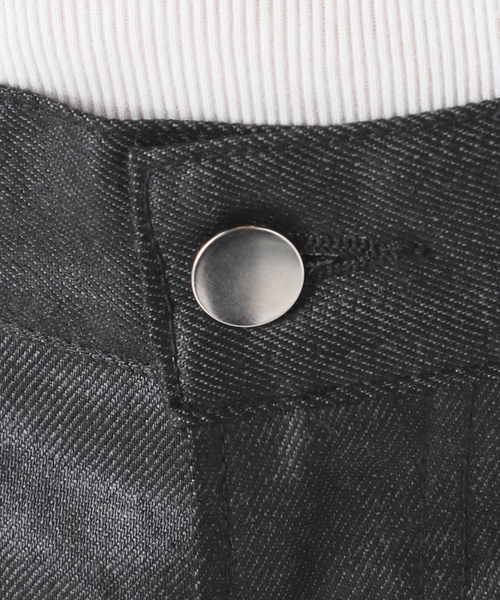 NOCTO ARCHIVE(ノクトアーカイブ)の「NOCTO ARCHIVE/ノクト アーカイブ Cutting Luster Wide Denim(デニムパンツ・メンズ・ブラック・LARGE/MEDIUM)」の9枚目の写真