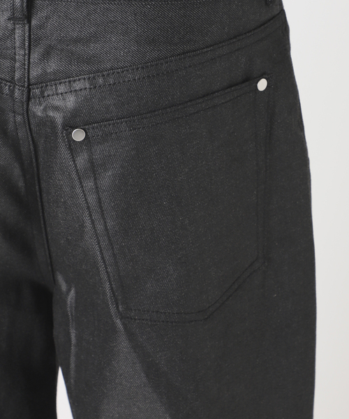 NOCTO ARCHIVE(ノクトアーカイブ)の「NOCTO ARCHIVE/ノクト アーカイブ Cutting Luster Wide Denim(デニムパンツ・メンズ・ブラック・LARGE/MEDIUM)」の10枚目の写真