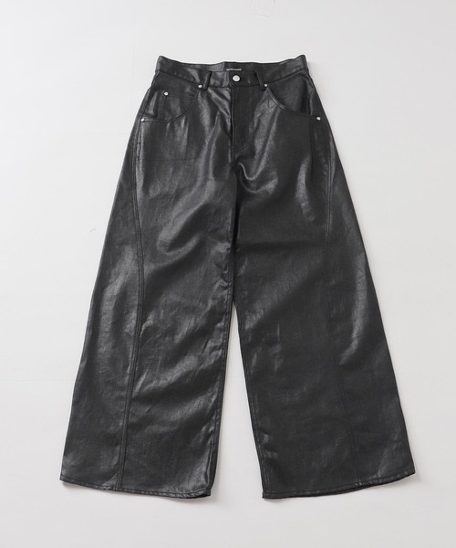 NOCTO ARCHIVE(ノクトアーカイブ)の「NOCTO ARCHIVE/ノクト アーカイブ Cutting Luster Wide Denim(デニムパンツ・メンズ・ブラック・LARGE/MEDIUM)」の11枚目の写真