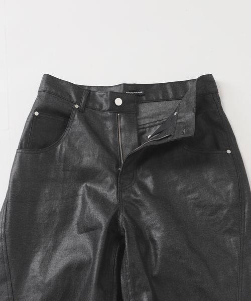 NOCTO ARCHIVE(ノクトアーカイブ)の「NOCTO ARCHIVE/ノクト アーカイブ Cutting Luster Wide Denim(デニムパンツ・メンズ・ブラック・LARGE/MEDIUM)」の12枚目の写真