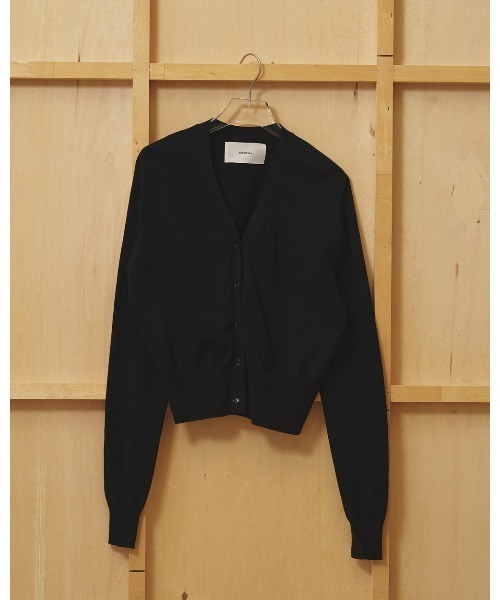 TODAYFUL(トゥデイフル)の「Cotton Cashmere Cardigan(カーディガン/ボレロ・レディース・チョコ/ブラック/チャコールグレー・FREE)」の12枚目の写真