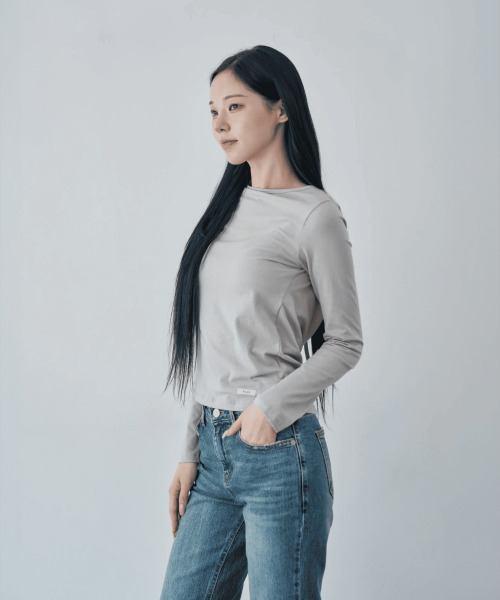 WAARFORWOMAN(ワール・フォー・ウーマン)の「W1159 オールブラッシュ ブーツカット_ミディアムブルー(デニムパンツ・レディース・その他・L-Short/SMALL/MEDIUM/LARGE/S-Short/M-Short)」の9枚目の写真