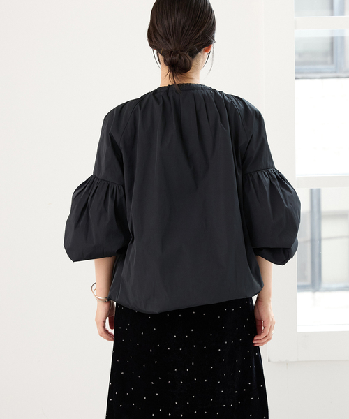 IENA(イエナ)の「MARILYN MOON/マリリンムーン 2way taffeta bz ブルゾン 4263-120(その他アウター・レディース・ブラック/キャメル・FREE)」の7枚目の写真