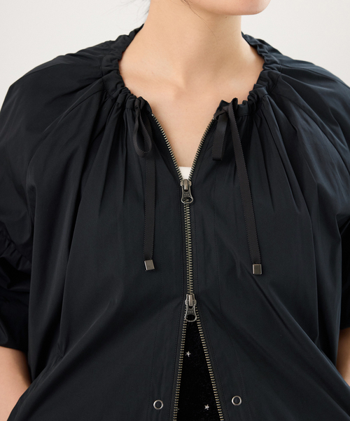 IENA(イエナ)の「MARILYN MOON/マリリンムーン 2way taffeta bz ブルゾン 4263-120(その他アウター・レディース・ブラック/キャメル・FREE)」の10枚目の写真