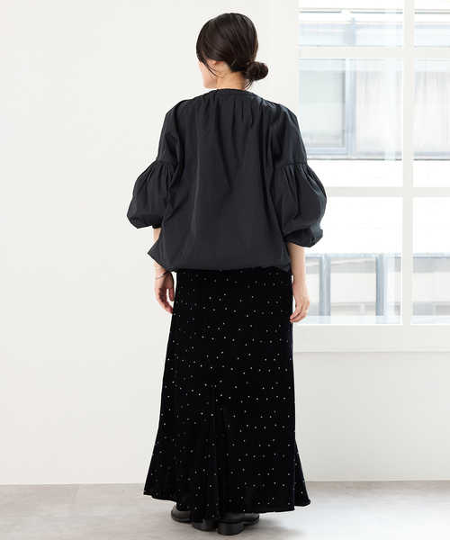 IENA(イエナ)の「MARILYN MOON/マリリンムーン 2way taffeta bz ブルゾン 4263-120(その他アウター・レディース・ブラック/キャメル・FREE)」の13枚目の写真