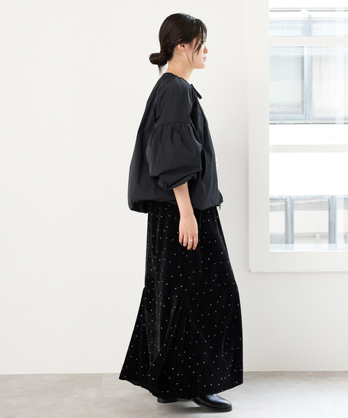IENA(イエナ)の「MARILYN MOON/マリリンムーン 2way taffeta bz ブルゾン 4263-120(その他アウター・レディース・ブラック/キャメル・FREE)」の14枚目の写真