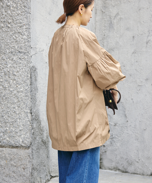 IENA(イエナ)の「MARILYN MOON/マリリンムーン 2way taffeta bz ブルゾン 4263-120(その他アウター・レディース・ブラック/キャメル・FREE)」の17枚目の写真